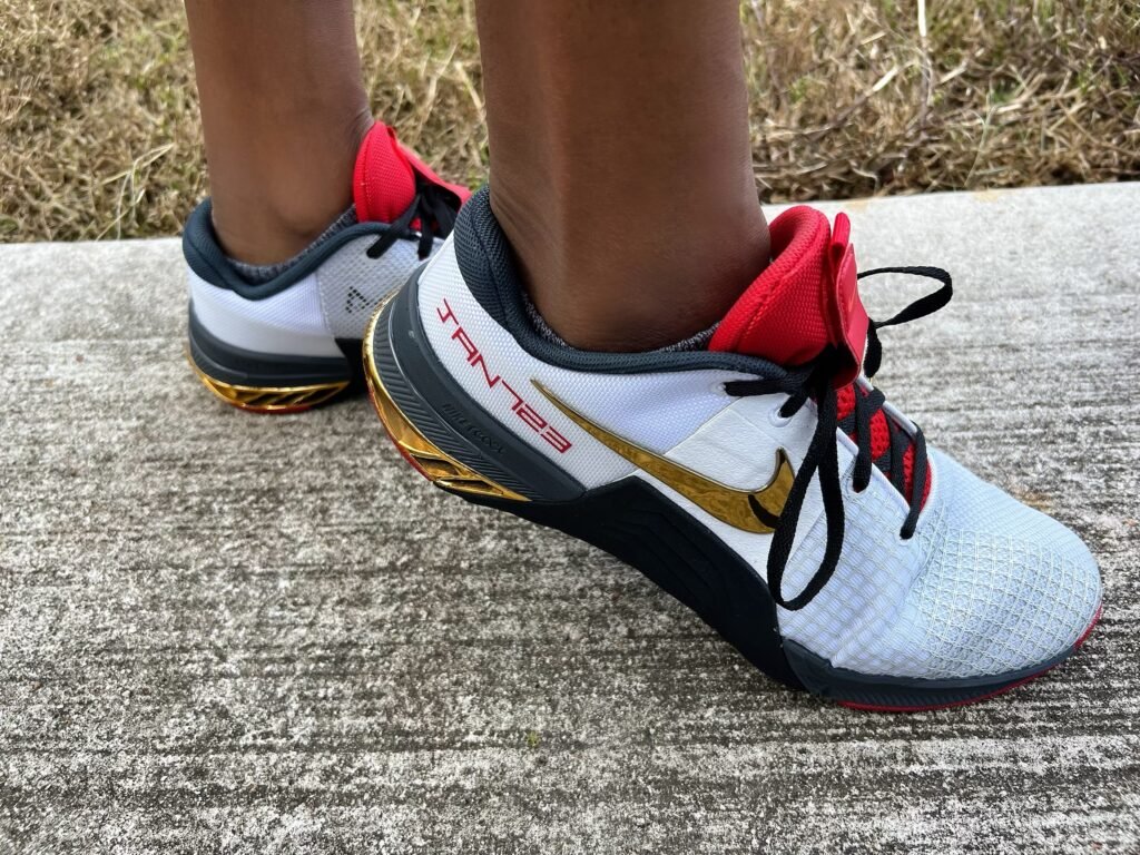 a custom pair of nike shoes that have the date january 7th 2023
